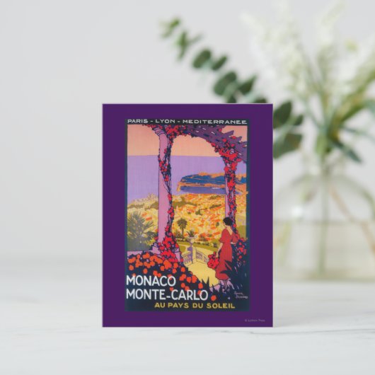 旅行の宣伝ポスター ポストカード (スタンド正面)