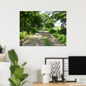 旅行の少ない道 ポスター (ホームオフィス)