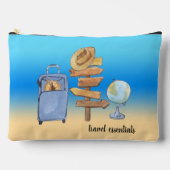 旅行の必需品の大型アクセサリーポーチ アクセサリーポーチ (正面)