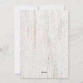 旅行の思い出フォトコラージュクリスマス シーズンカード (裏面)