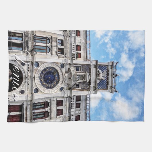 旅行の思い出 – イタリア,ヴェネツィア キッチンタオル (横)