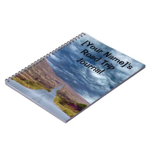 旅行の旅行仕訳帳 ノートブック (左側)