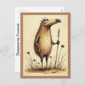 旅行の最後の場所を知らない場合もある シーズンポストカード (正面/裏面)