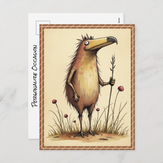 旅行の最後の場所を知らない場合もある シーズンポストカード (正面/裏面)