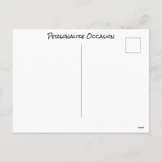 旅行の最後の場所を知らない場合もある シーズンポストカード (裏面)