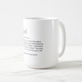 旅行の本質 コーヒーマグカップ (正面右)