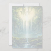 旅行の滝の目的地の私たちの世界 (裏面)