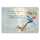 旅行の滝の目的地の私たちの世界 テーブルナンバー (裏面)