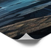 旅行の滝の目的地の私たちの世界 ポスター (角)