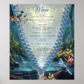 旅行の滝の目的地の私たちの世界 ポスター (正面)