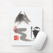 旅行の禅の修道士 マウスパッド (マウス)