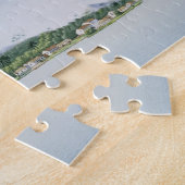 「旅行の自動車からのBora Boraの島の眺め、 ジグソーパズル (側面)