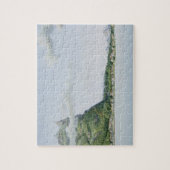 「旅行の自動車からのBora Boraの島の眺め、 ジグソーパズル (縦)