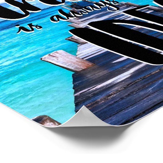 旅行はいつも良いアイディア ポスター (角)