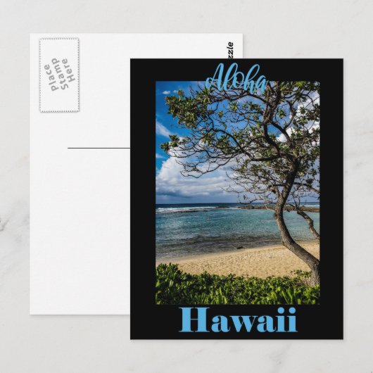 旅行はがき – ハワイ ポストカード (正面/裏面)