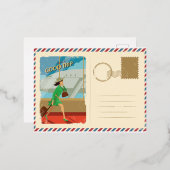 旅行はがき 箔シーズンポストカード (正面/裏面)