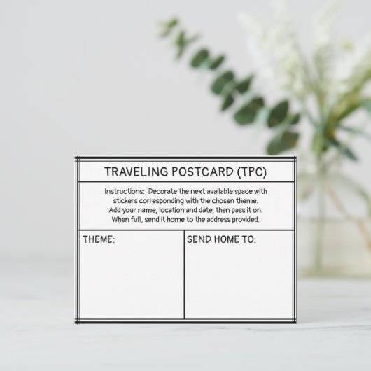 旅行はがき(TPC) ポストカード (スタンド正面)