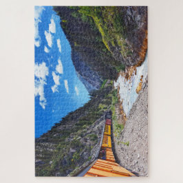 旅行はコロラド州ヴィンテージ列車で ジグソーパズル