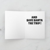 旅行はサンタを救おう シーズンカード (内部)