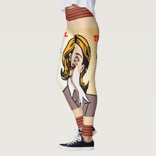 旅行は人生のレギンス レギンス (左)