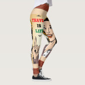 旅行は人生のレギンス レギンス (右)