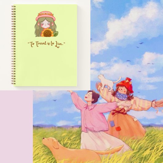 旅行は可愛いノートを生きている✈💗✨ ノートブック