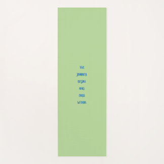 旅行は始まります…. 感動的なヨガのマット ヨガマット