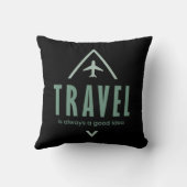 旅行は常に良いアイディア、アドベンチャーシーカー クッション (裏面)