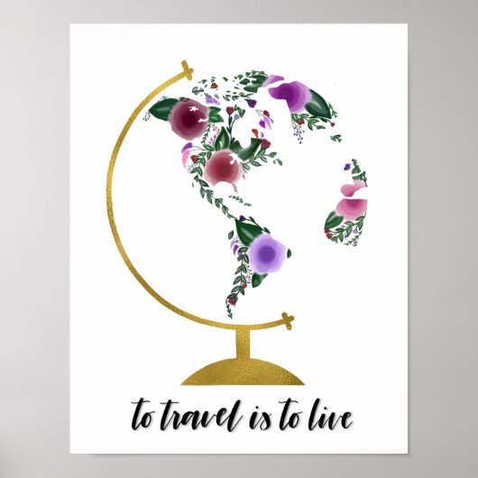 旅行は生きることだ ポスター (正面)