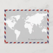 旅行は生きることである。 ポストカード (正面)