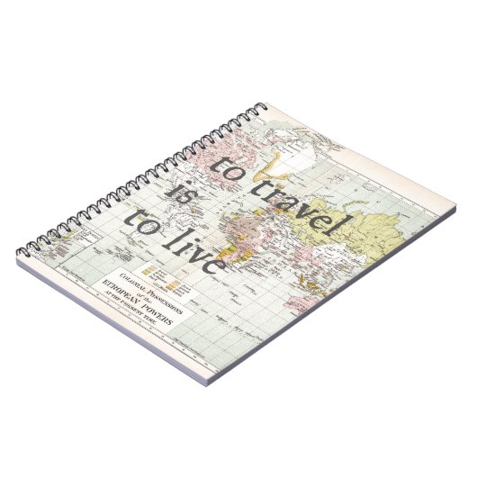 旅行は生きる ノートブック (左側)