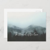 旅行は生きる ポストカード (正面/裏面)