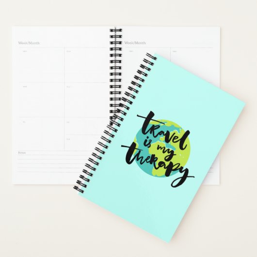 旅行は私のセラピー プランナー手帳 (ディスプレー)