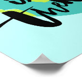 旅行は私のセラピー ポスター (角)