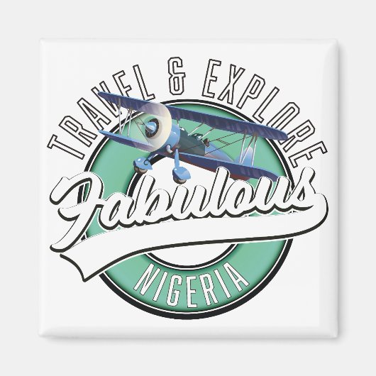 旅行は素晴らしいエジプトのロゴを探索する。マグネット マグネット (正面)