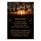 旅行は細心などに致命的価値がある。 (正面)