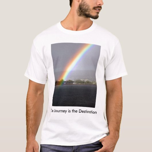 旅行は行先のTシャツです Tシャツ (正面)