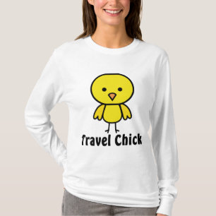 旅行ひよこ Tシャツ