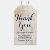 旅行をテーマにしたメッセージカード – ありがとうラベル ギフトタグ (正面)