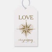 旅行をテーマにしたメッセージカード – ありがとうラベル ギフトタグ (裏面)