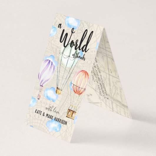 旅行をテーマにした赤ちゃんシャワー | お知らせ (正面)