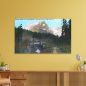 旅行を北西に進める キャンバスプリント (インサイチュ (リビング))