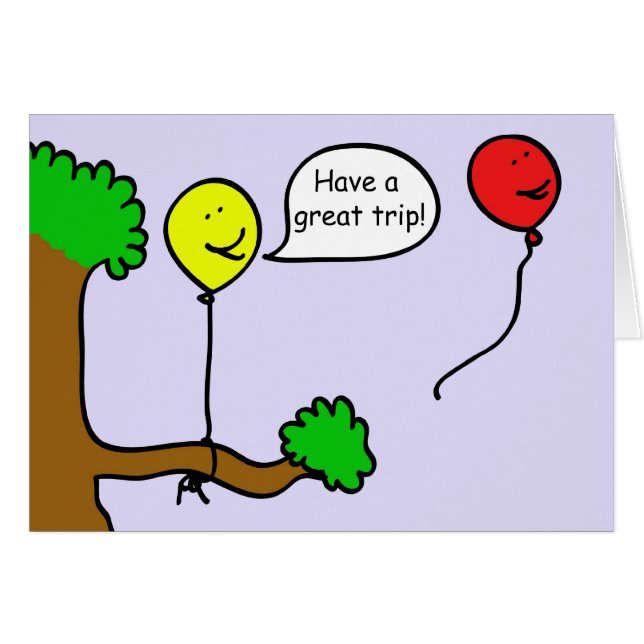 旅行を取る気球 (正面横)