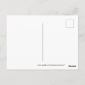 旅行を変更する旅行ファンタジーデザイン ポストカード (裏面)