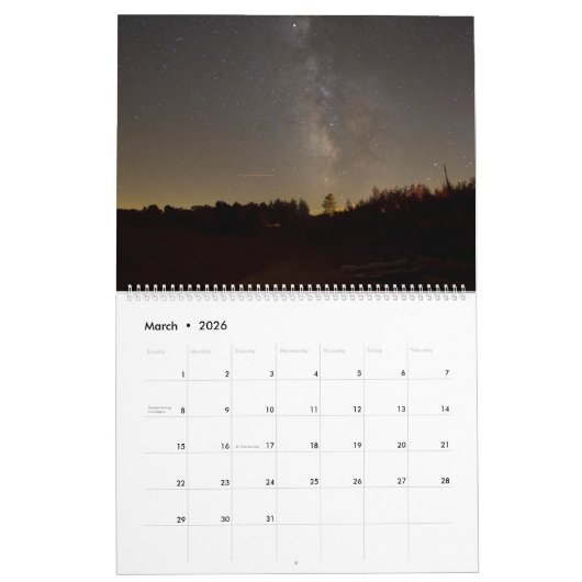 旅行アイコンカレンダー カレンダー (3月 2026)