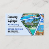 旅行アドバイザーの名刺 名刺 (正面)