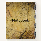 旅行アーティスト：スパイラルノートブックのスケッチ ノートブック (裏面)