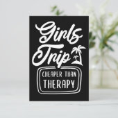 旅行アートガールズトリップより安いセラピー サンキューカード (スタンド正面)