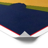 旅行イタリア，ヴィンテージ旅行ポスター ポスター (角)