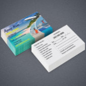 旅行エージェントの名刺テンプレート 名刺